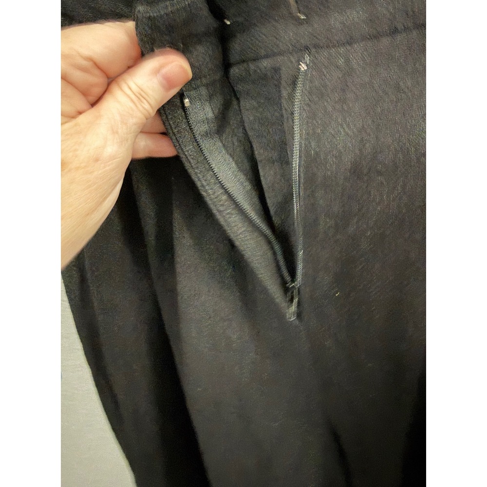 Bec + Bridge Wide Leg Trouser Pants 2 Black Workwear Career Quiet Luxury Office - Picture 5 of 11